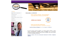 Desktop Screenshot of abcperitosjudiciales.com